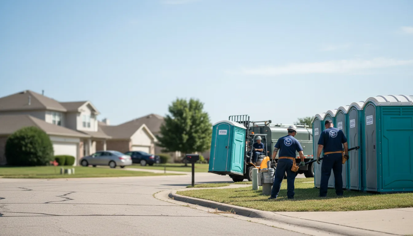 Porta Potty Rental in Bessie, OK near me